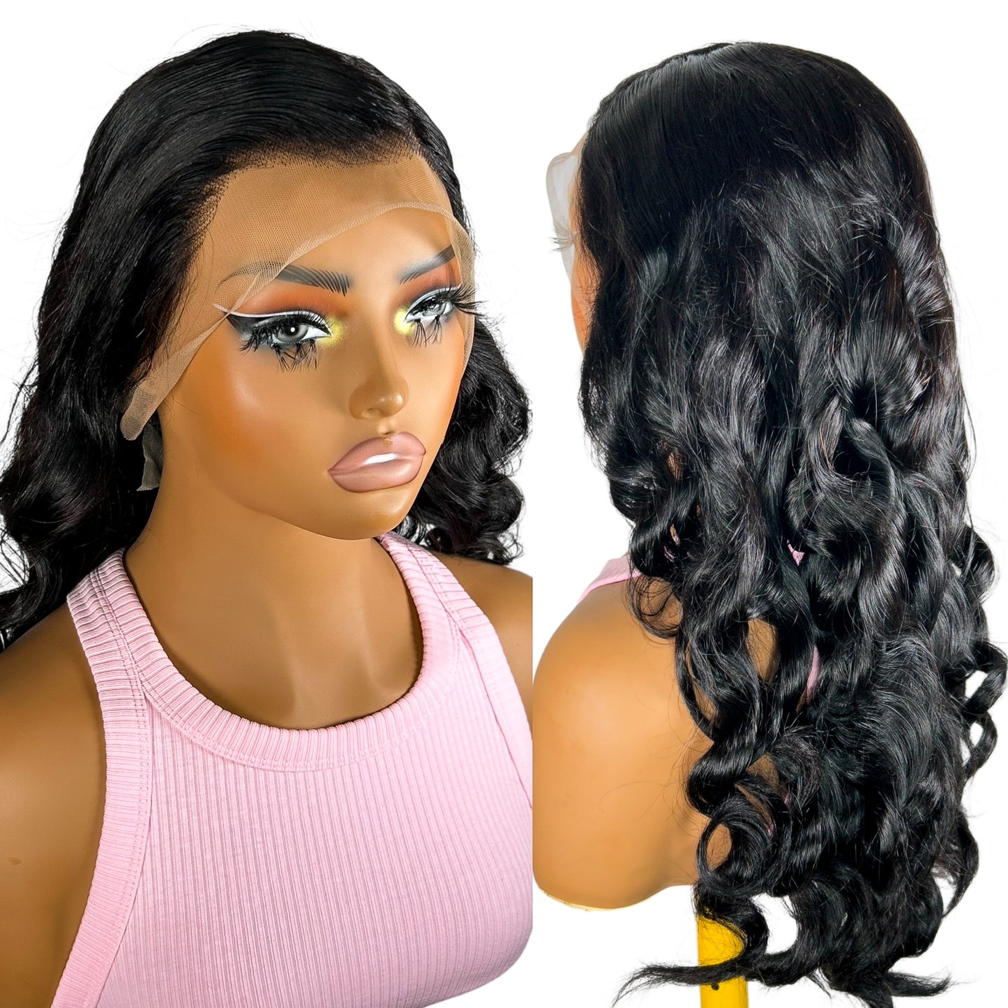 Perruque Body Wave – Cheveux 100% vierges pour une vague douce