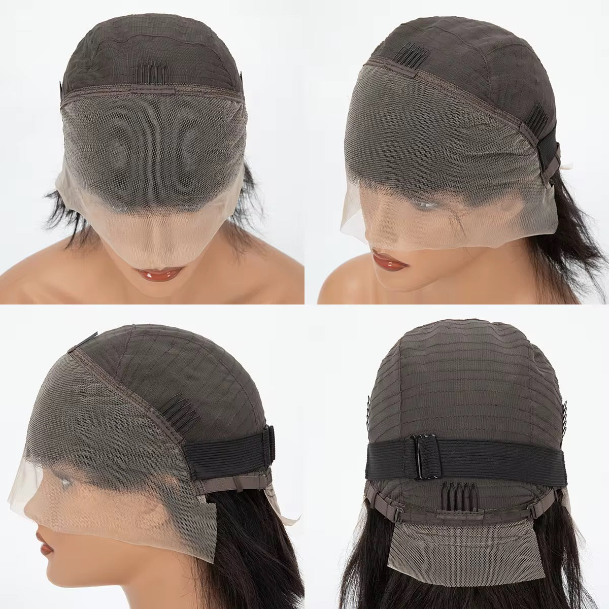 Perruque Courte Lisses– Volume Compact