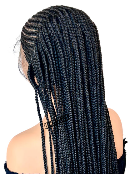 Perruque Braids – Tressée à la main