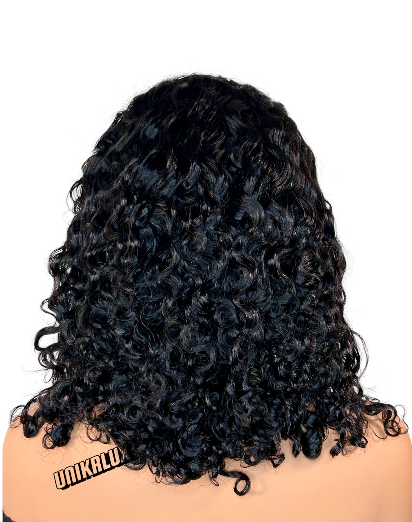 Perruque Curly Wave Naturelle – Volume Luxueux, Texture Définie