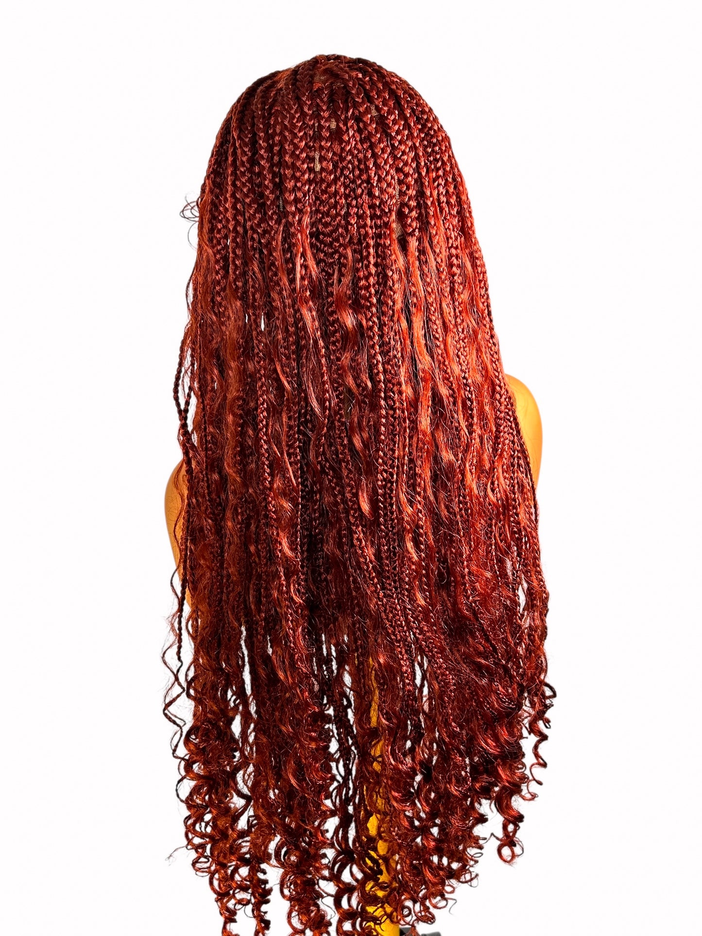 Perruque Tressée Braids – Élégance protectrice 100% fait main