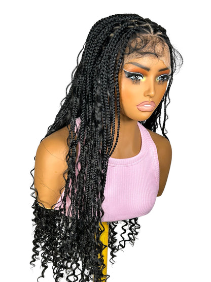 Perruque Braids Artisanale –Protecteur prêt-à-porter