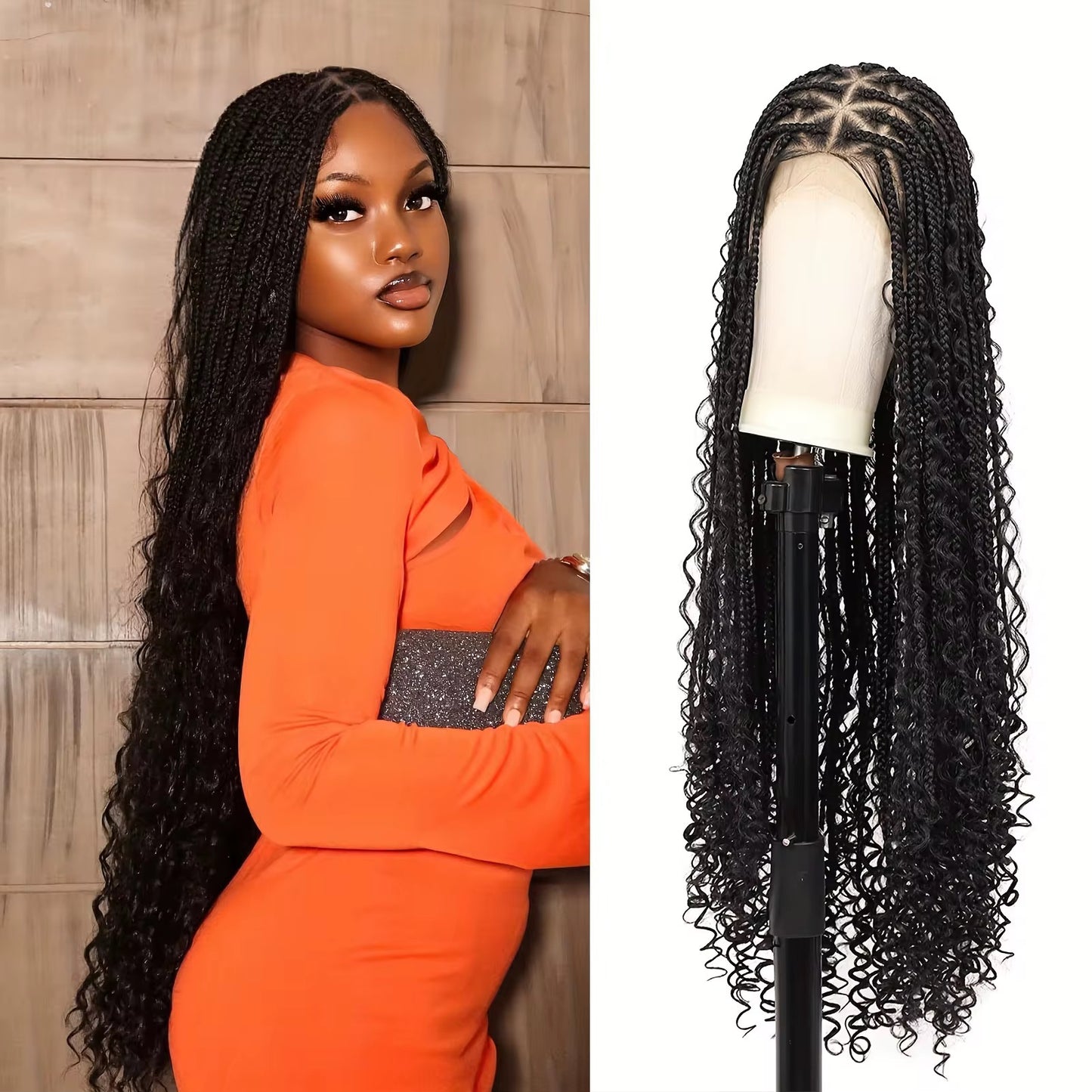 Perruque Braids Artisanale –Protecteur prêt-à-porter
