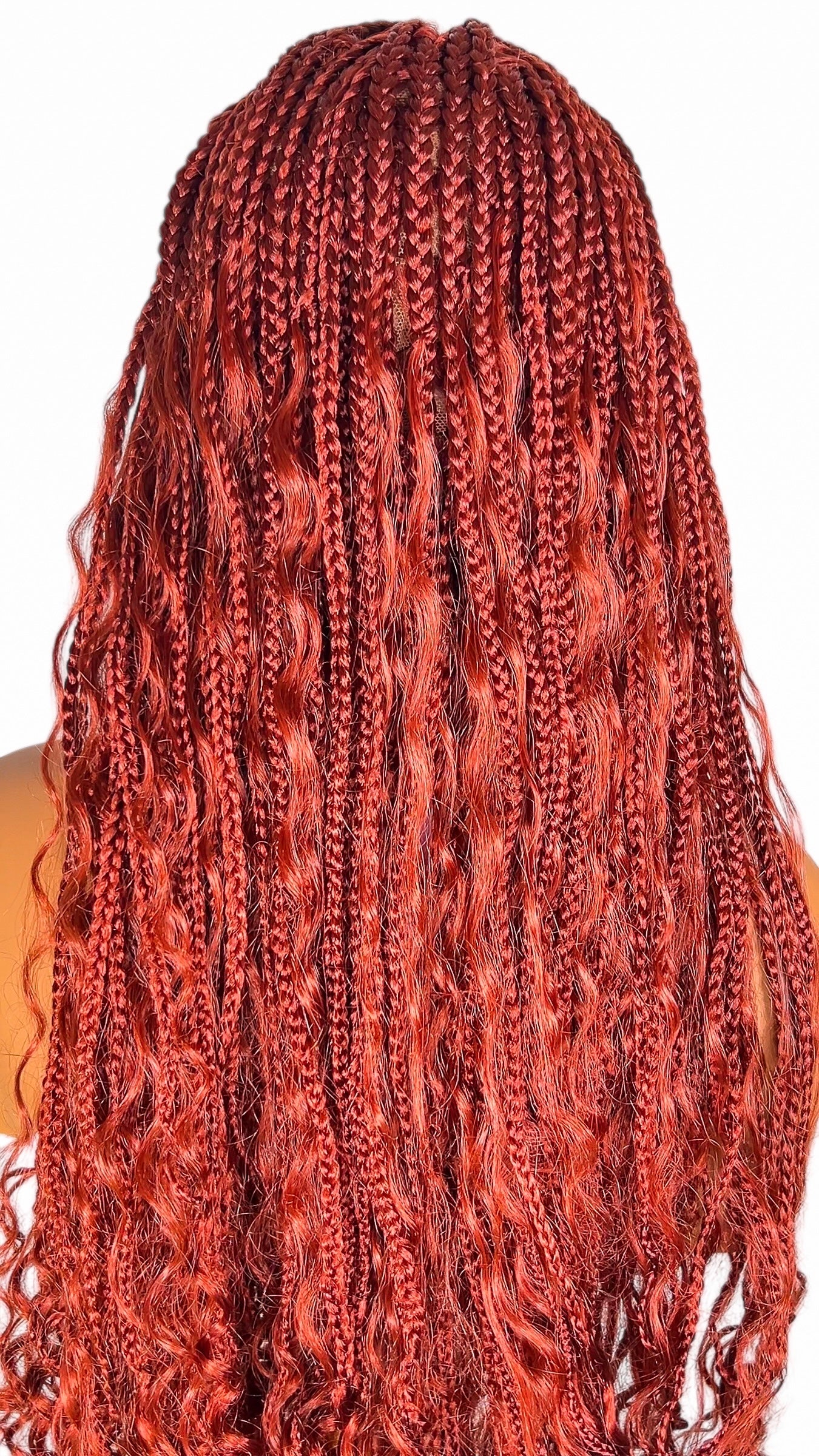 Perruque Tressée Braids – Élégance protectrice 100% fait main