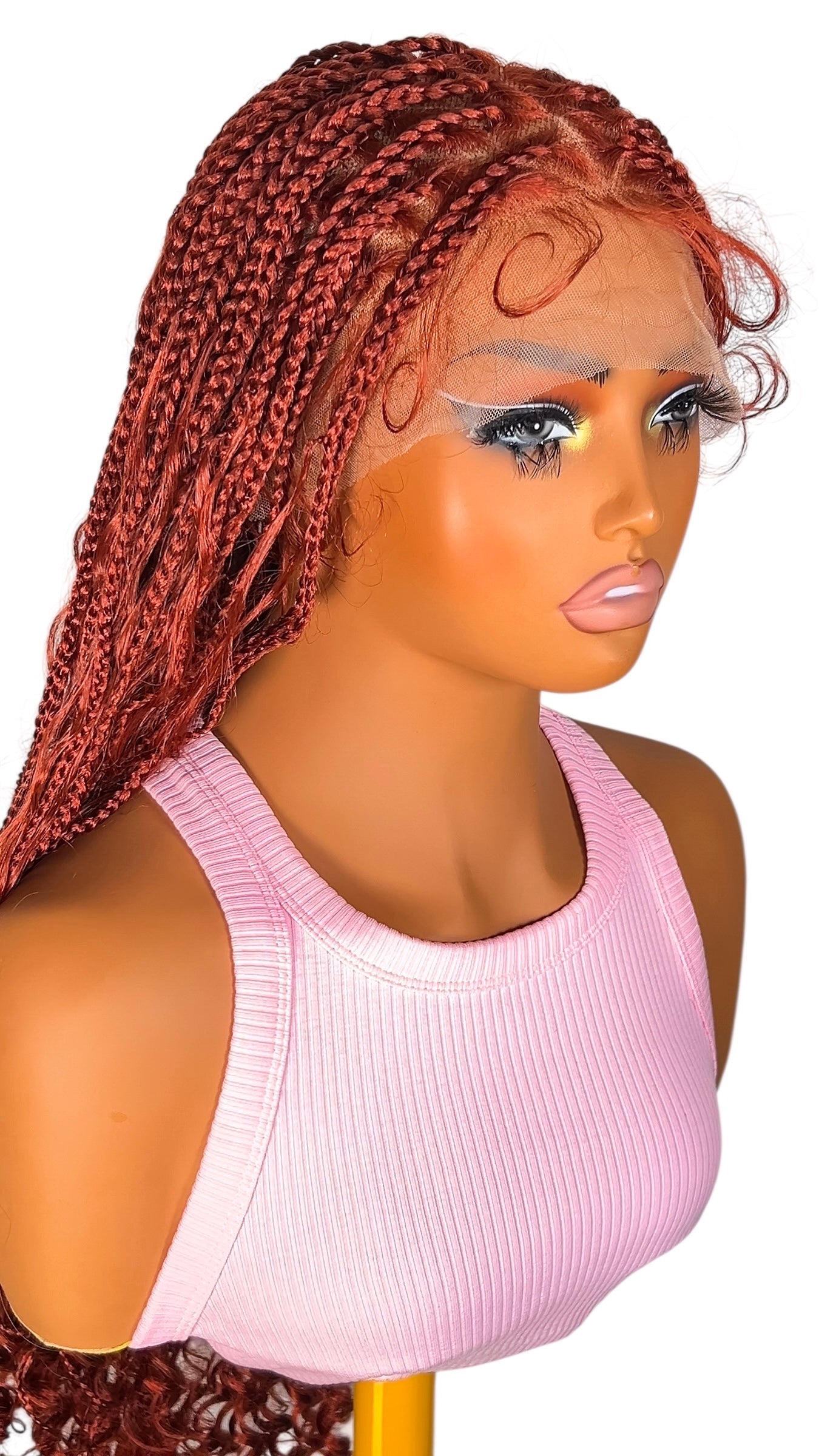 Perruque Tressée Braids – Élégance protectrice 100% fait main
