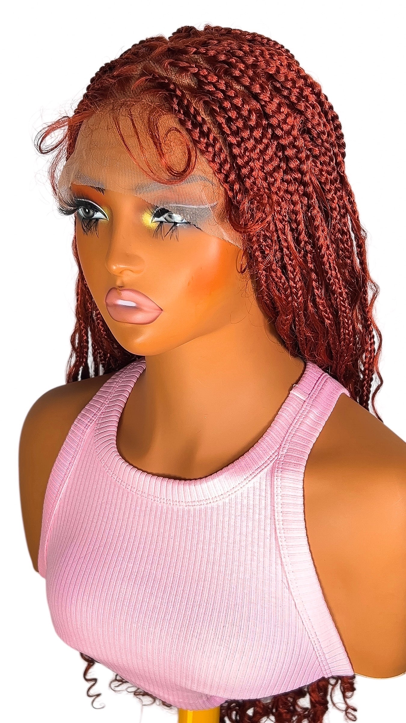 Perruque Tressée Braids – Élégance protectrice 100% fait main
