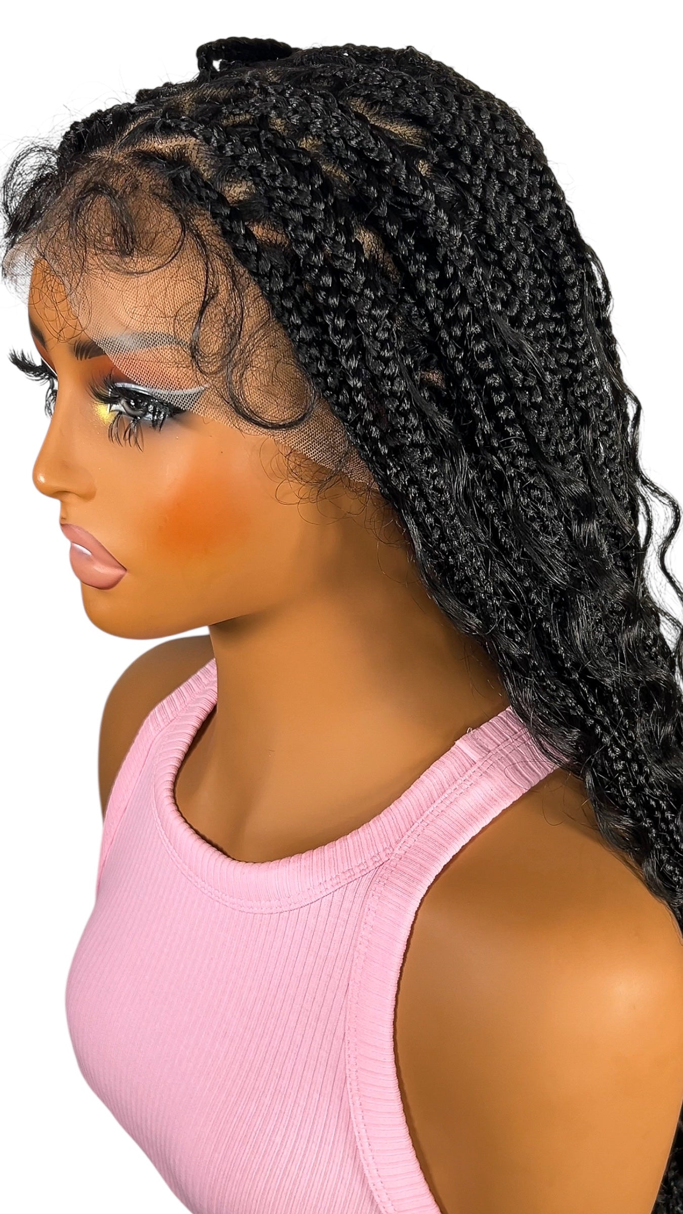Perruque Braids Artisanale –Protecteur prêt-à-porter