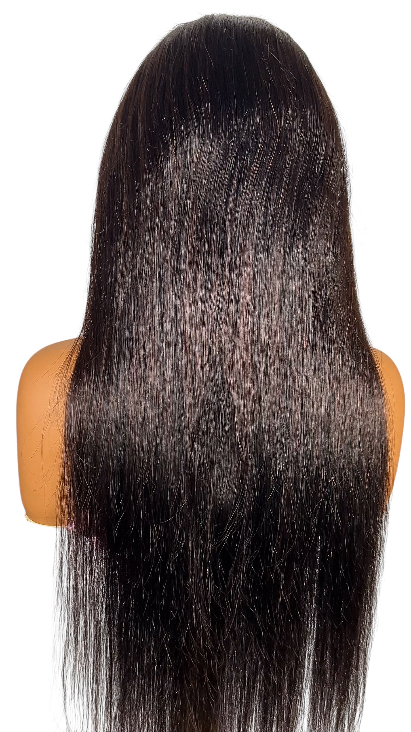 Perruque Lisse Élégance – Cheveux 100% vierges, finition HD
