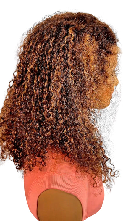 perruque pixie curly raw virgin
