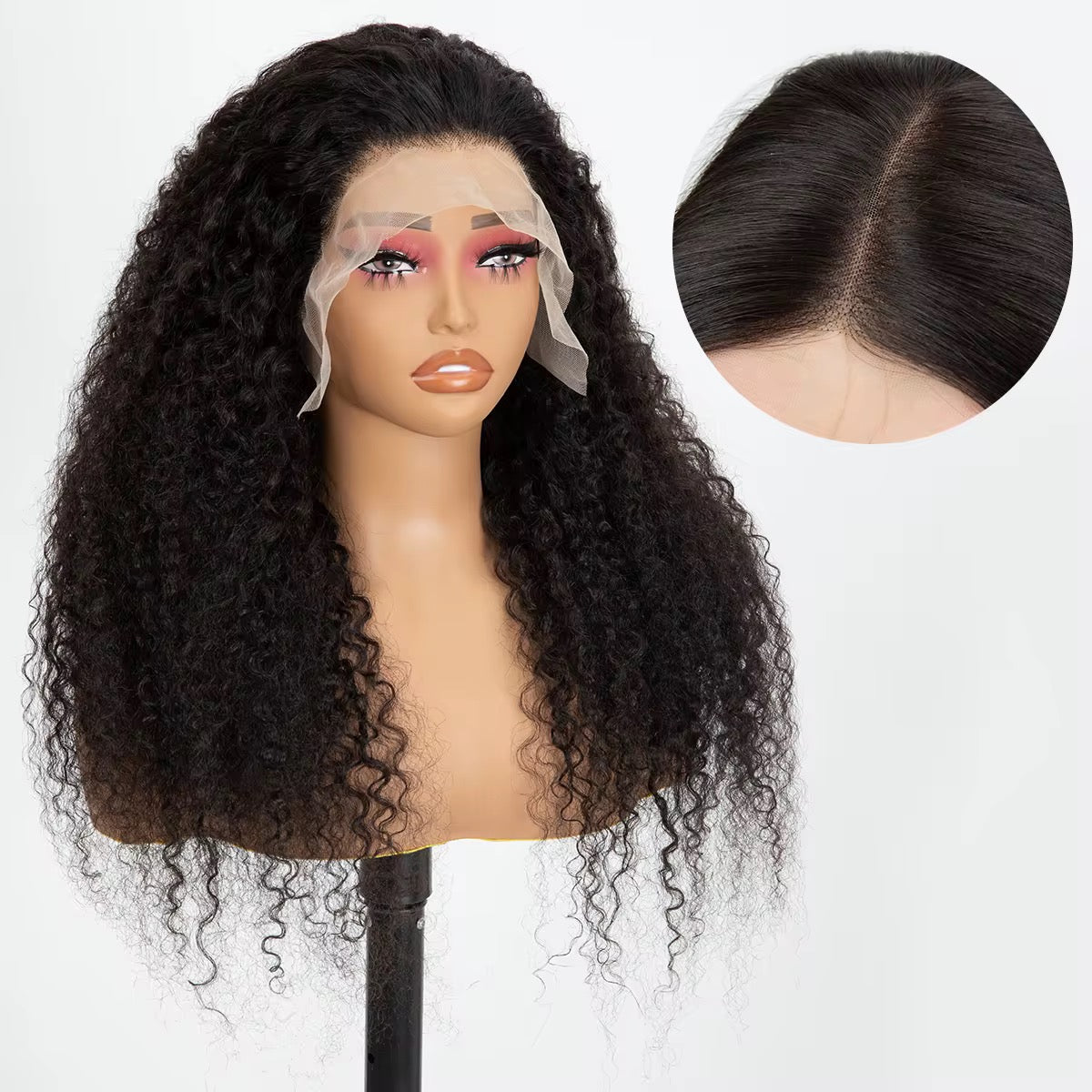 Perruque Kinky-Curly 100% vierge – Beauté et puissance naturelle