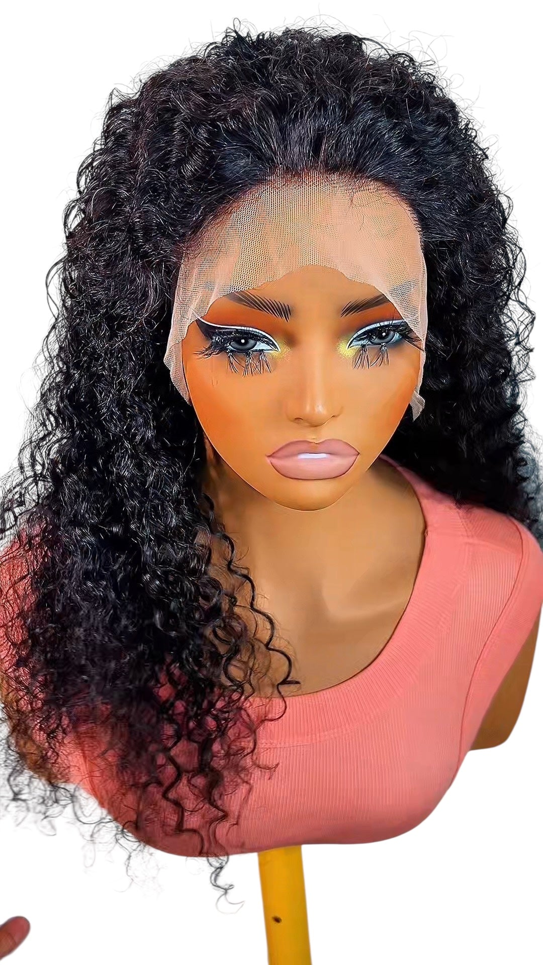 Perruque Kinky-Curly 100% vierge – Beauté et puissance naturelle