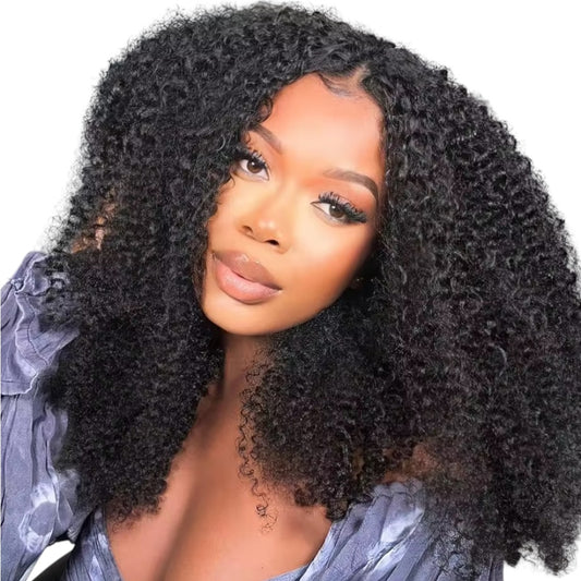 Perruque Kinky-Curly 100% vierge – Beauté et puissance naturelle