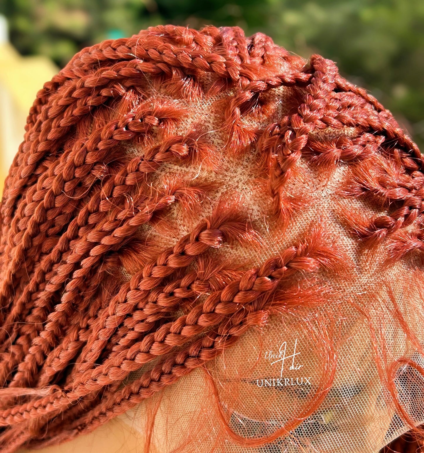 Perruque Tressée Braids – Élégance protectrice 100% fait main