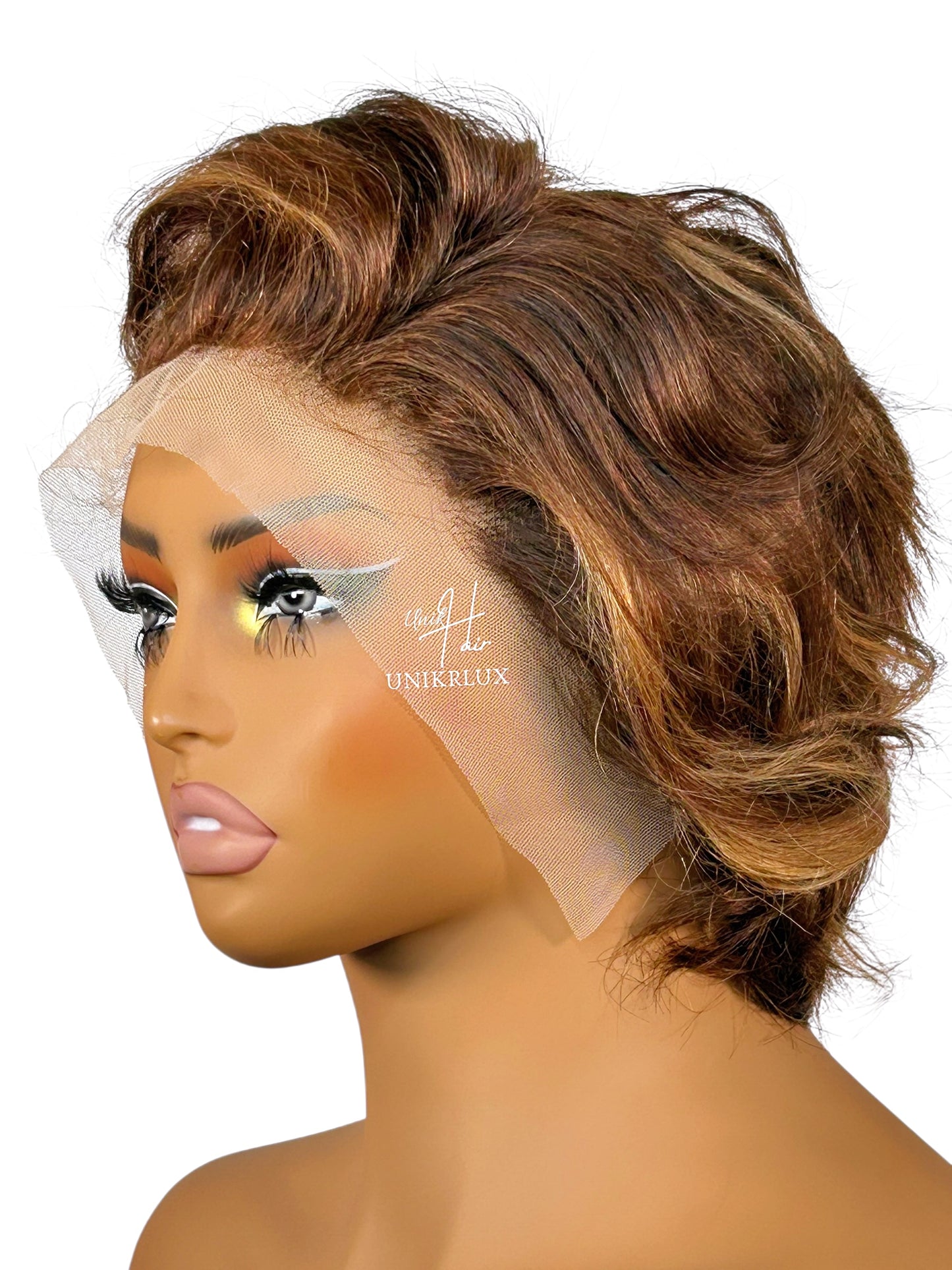 Perruque Pixie Cut – Style Court, Confiance Longue Durée