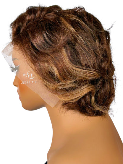 Perruque Pixie Cut – Style Court, Confiance Longue Durée