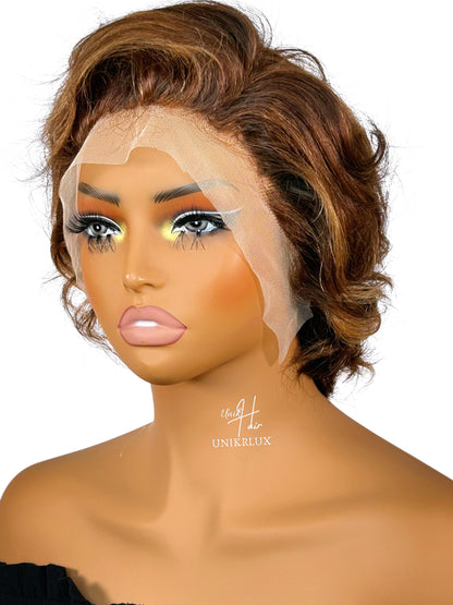 Perruque Pixie Cut – Style Court, Confiance Longue Durée