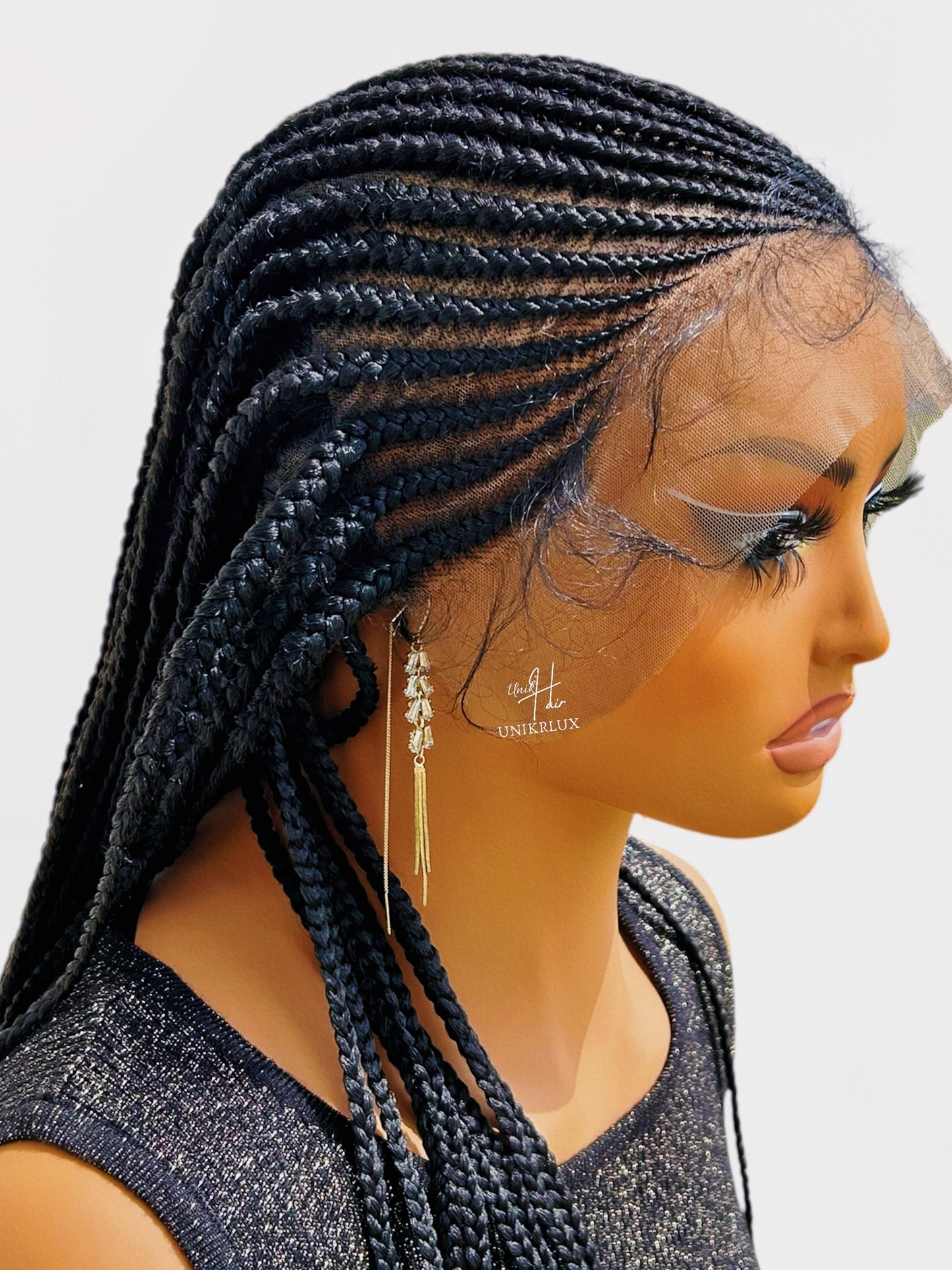Perruque Braids – Tressée à la main