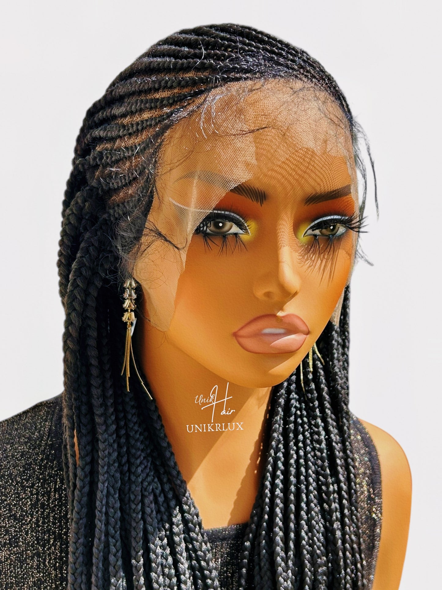 Perruque Braids – Tressée à la main