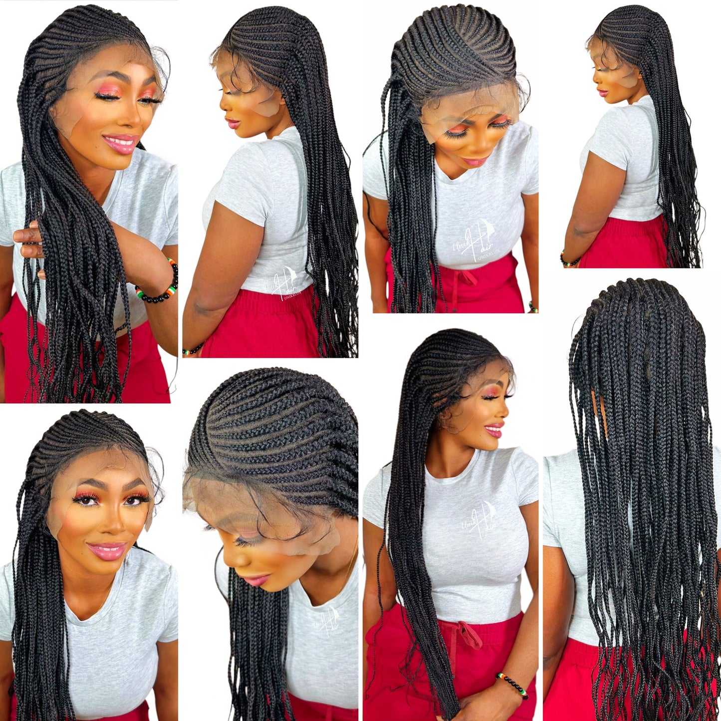 Perruque Braids – Tressée à la main