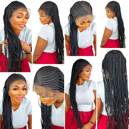 Perruque Braids – Tressée à la main