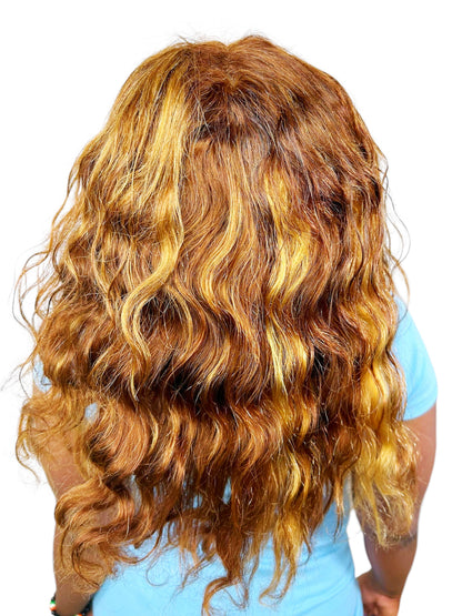 Perruque Deep Wave – Volume maîtrisé & texture sculptée