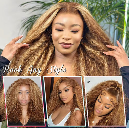 Perruque Curly – Cheveux vierges bouclés