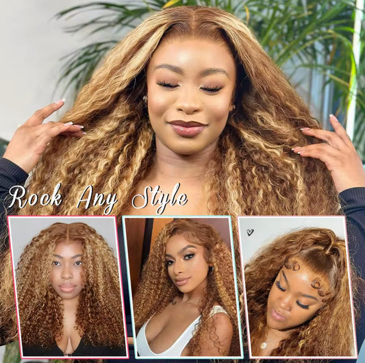 Perruque Curly – Cheveux vierges bouclés
