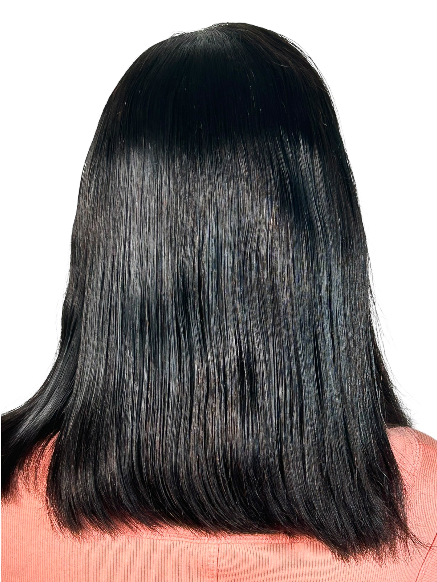 Perruque Lisse Courte 4x4 – Carré Chic, Naturelle & Facile à Porter